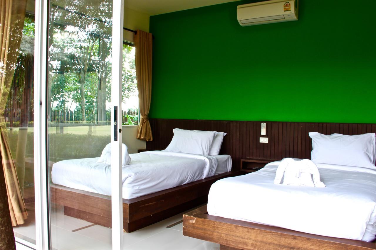 Singha Rubber Tree Hotel Sai Yok Buitenkant foto
