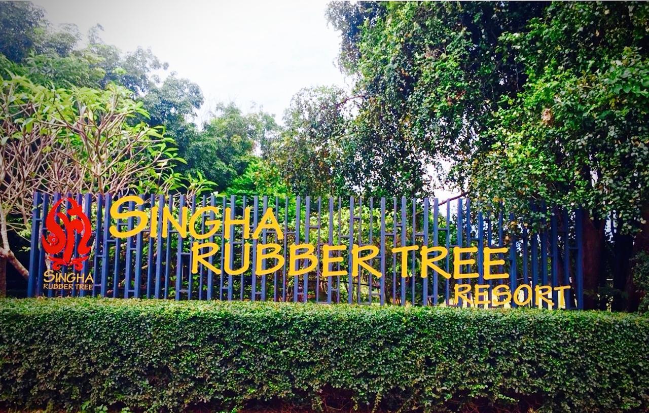 Singha Rubber Tree Hotel Sai Yok Buitenkant foto